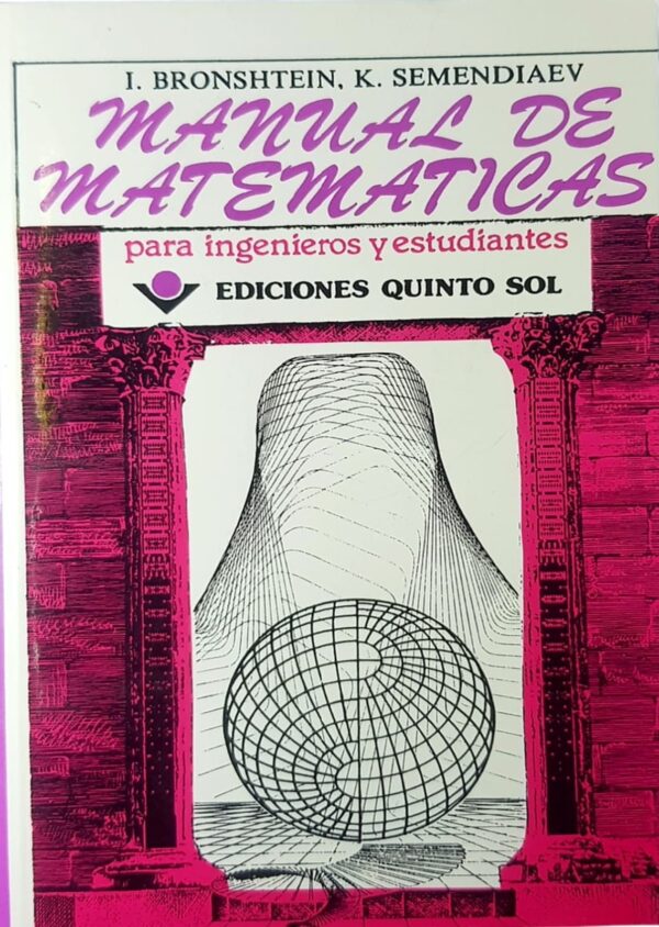 Manual de matemáticas. Para ingenieros y estudiantes